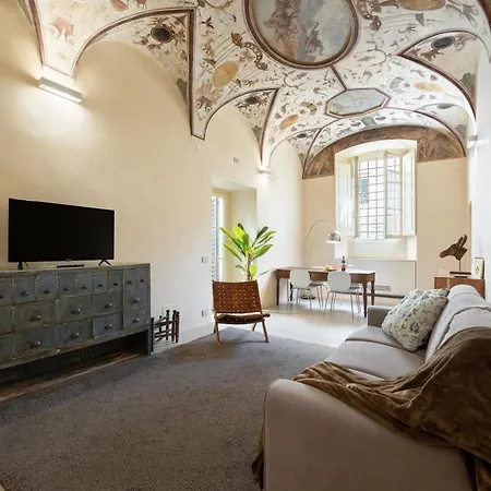 Апартаменты Keys Of Italy - Benci 20 Fresco - Frescoes One Bedroom Santa Croce